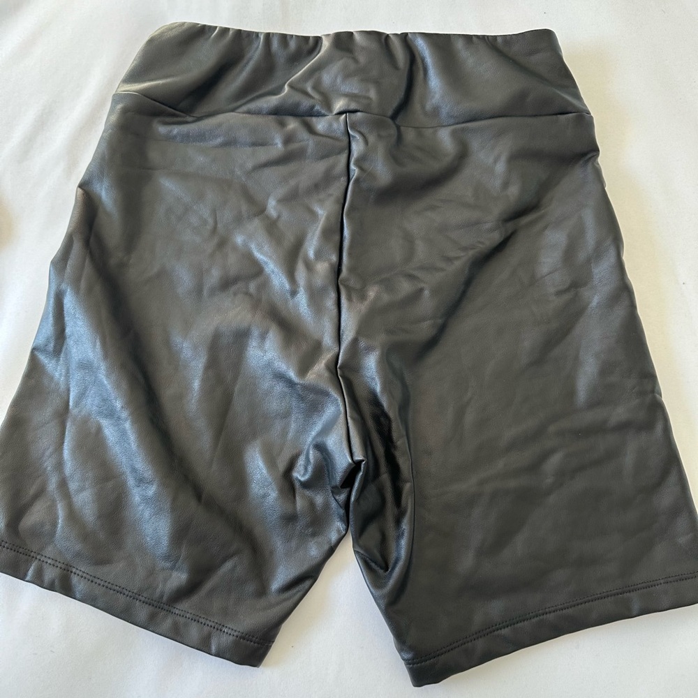 Leather shorts from dynamite